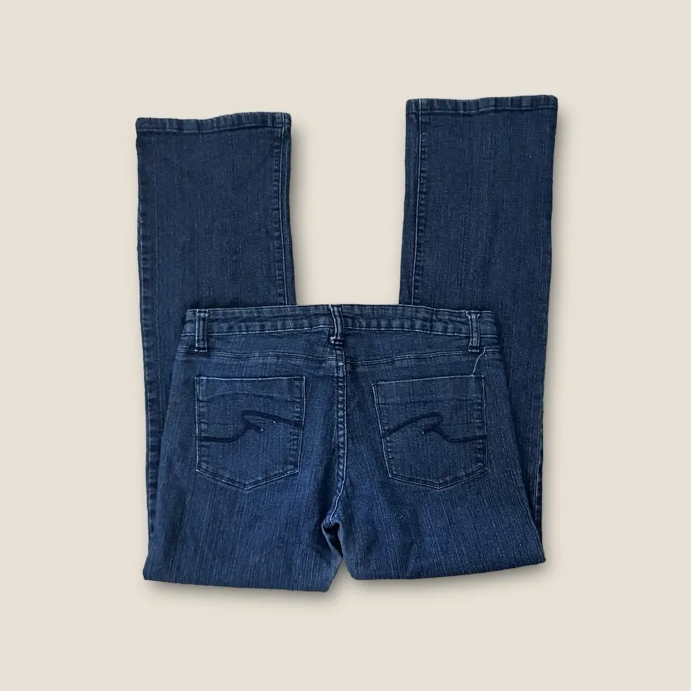 Vintage Y2K The Limited Low Rise Straight Leg Jeans Dark Wash Indigo 8 - Image 2