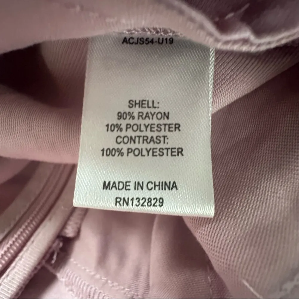 Lovers & Friends Revolve Jenny Wide-Leg Pink Jumpsuit Size XS - Image 4