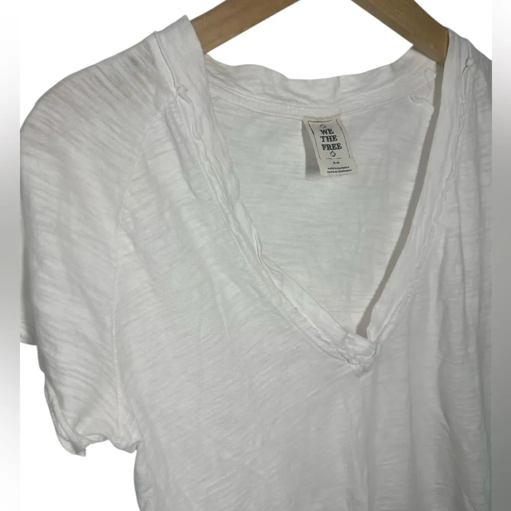 We The Free Sundance Distressed Tee In Ivory - Image 3