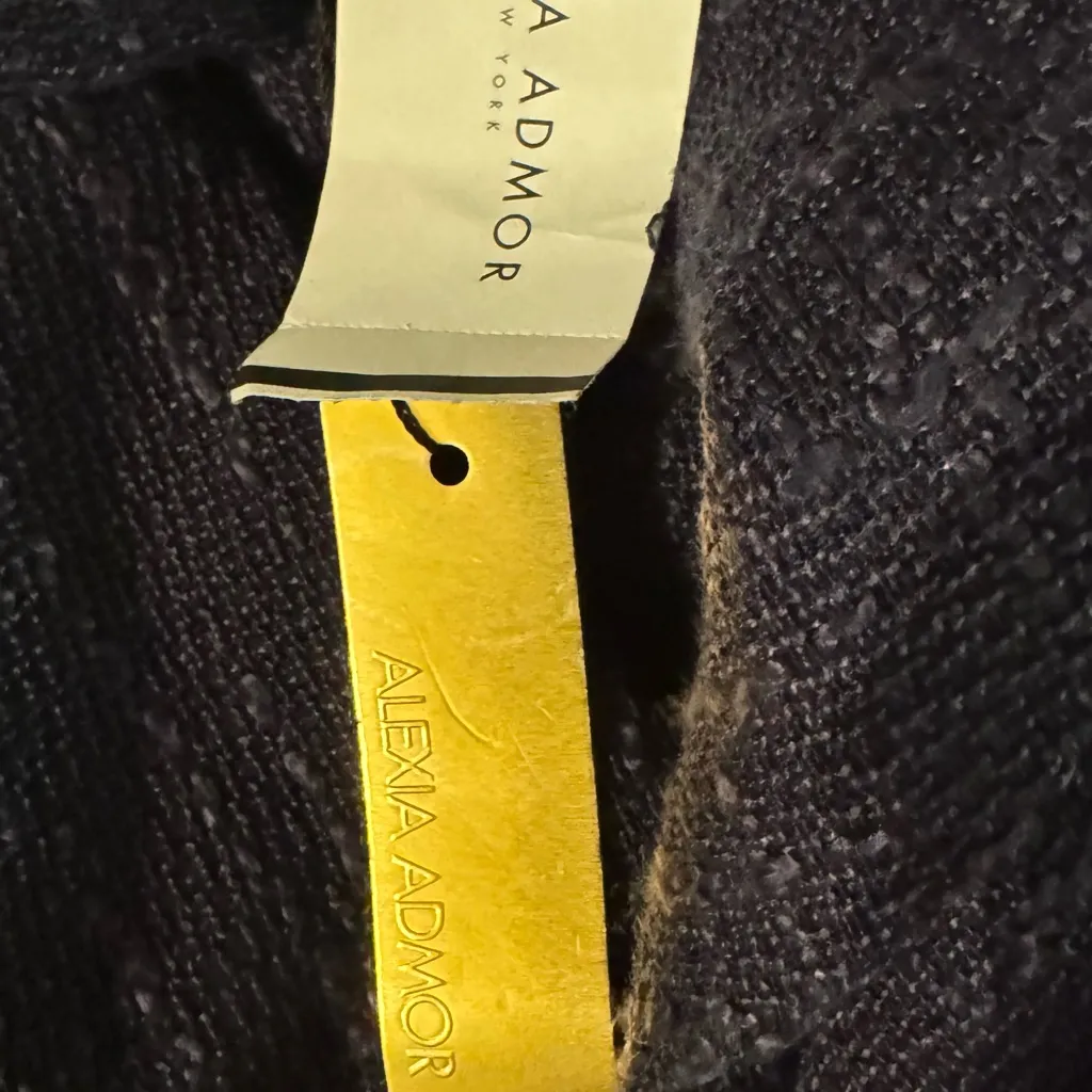 Alexia Admor  Navy Double-Breasted Blazer - Image 6