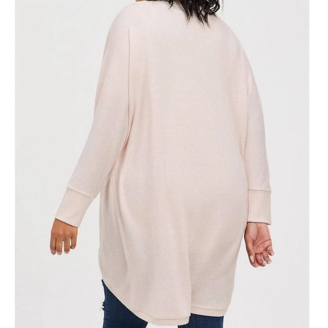 Torrid Super Soft Plus Cardigan Duster Womens Sz XL/0 Oversize‎ Lagenlook Style - Image 2