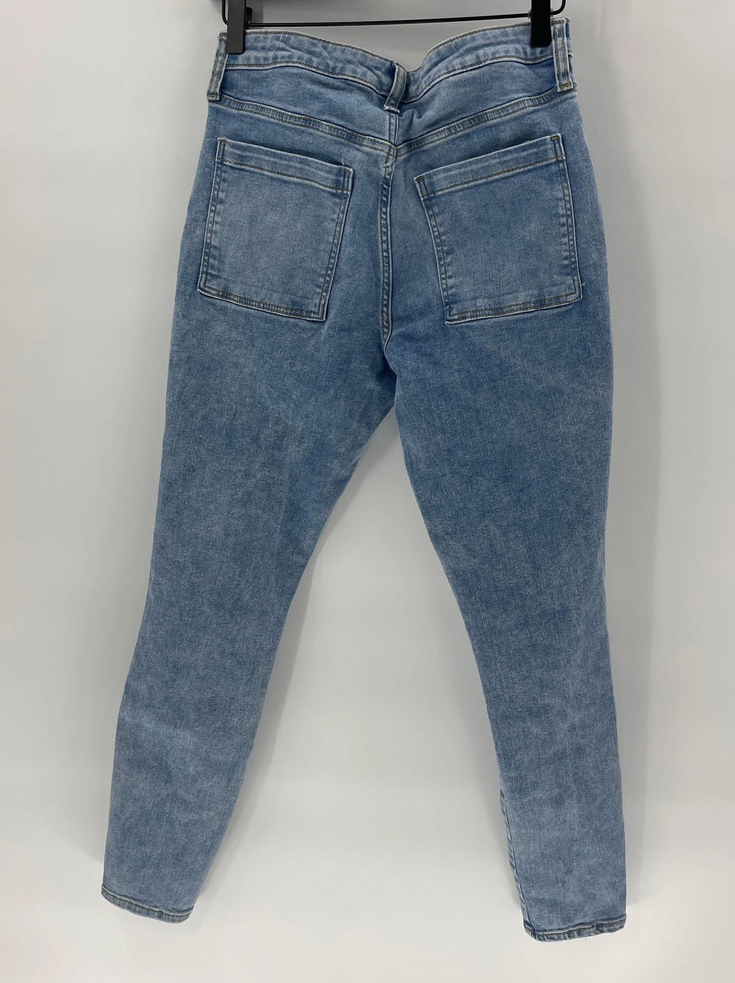 Seamed High Rise Skinny Jeans - Image 2