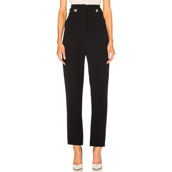 Proenza Schouler Cady Pencil Leg Pants Black Size 6 - Image 25