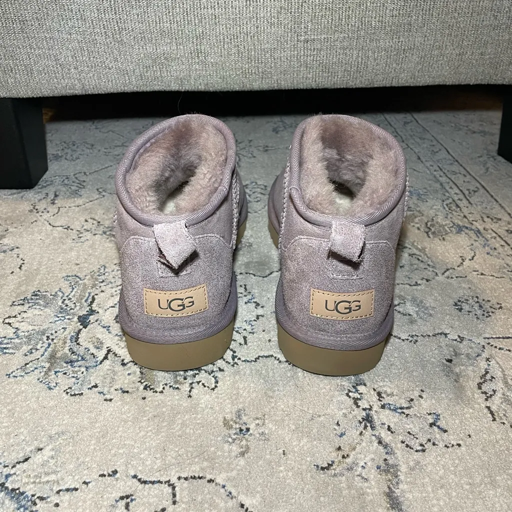 UGG Women's Classic Ultra Mini Boots Sugarplum - Image 8
