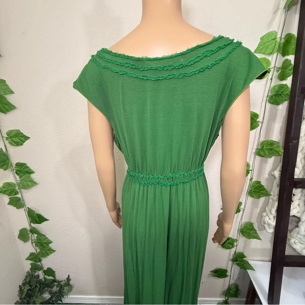 Elegant Green Fairy Dress - Image 7