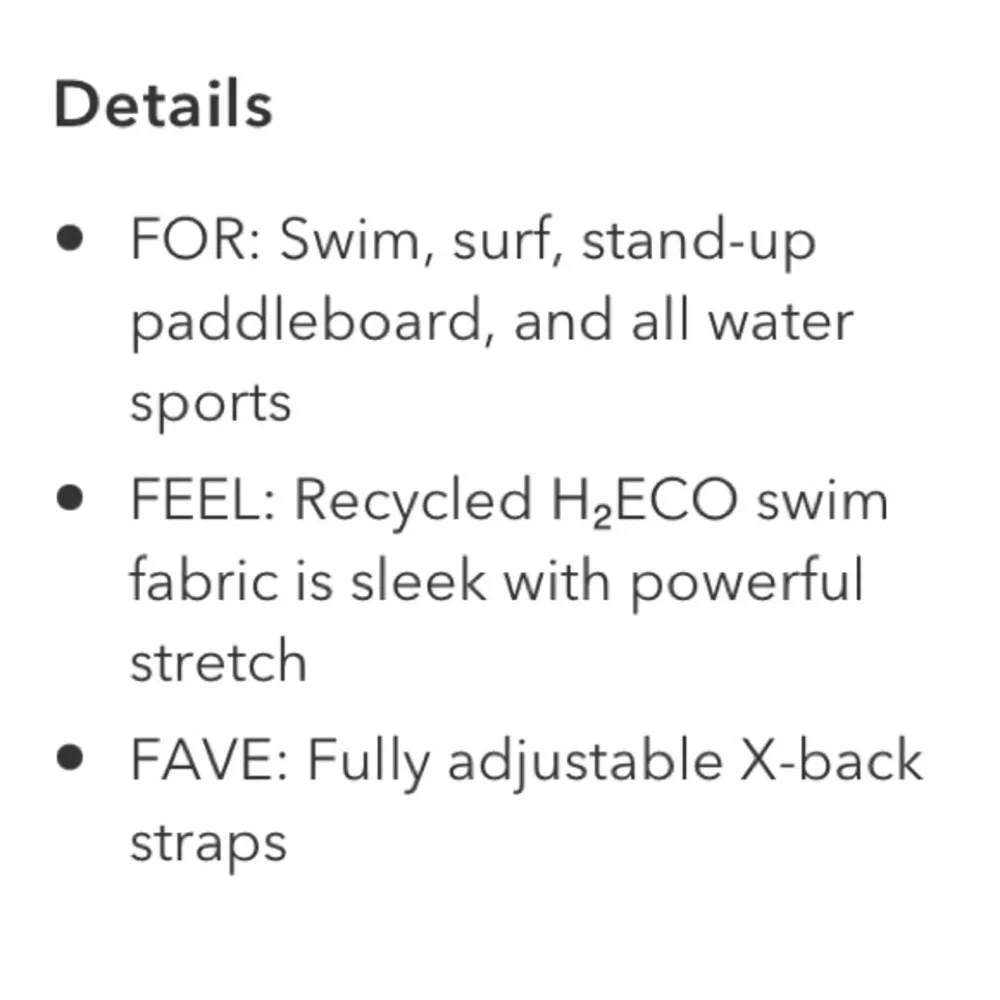 ATHLETA Tankini Top RED Small Tall ST - Image 12