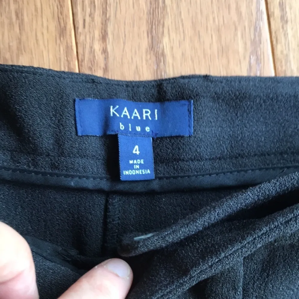 Kaari Blue white side stripe classic trousers - Image 5