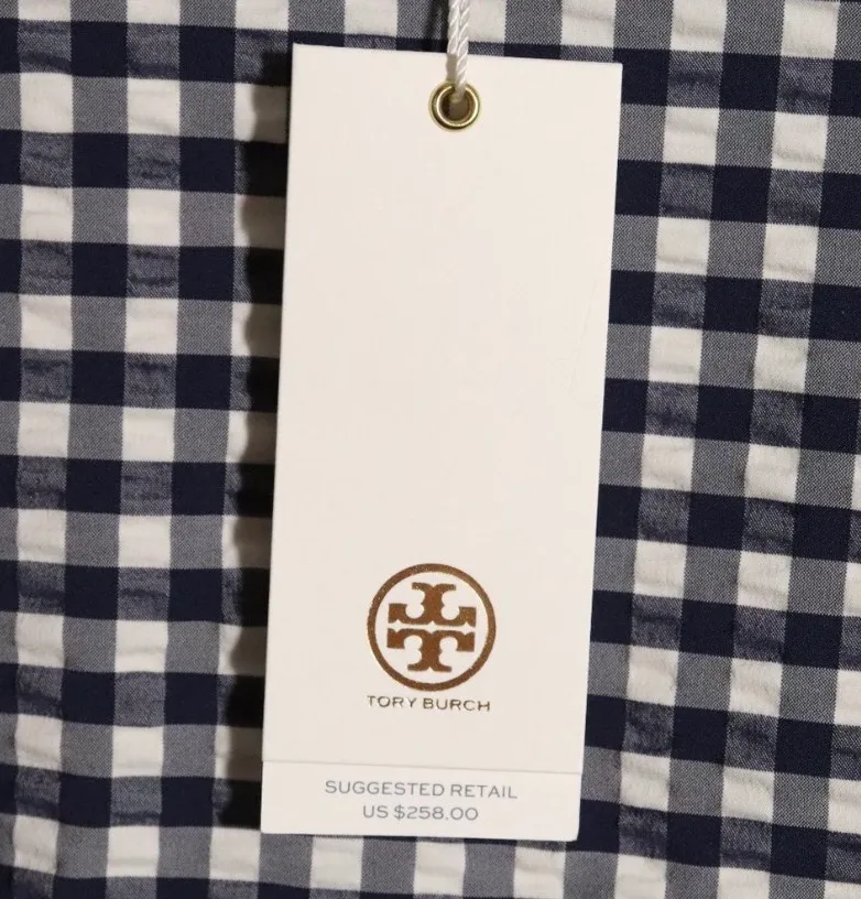 NWT  Gingham Swimsuit Size Small - Image 7