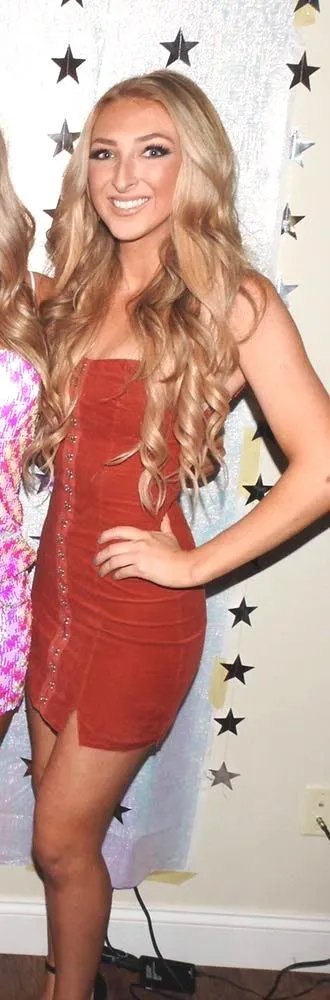 12th Tribe Red Dress - Image 3