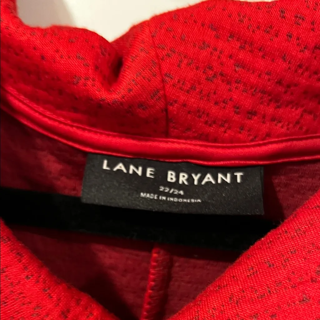 Lane Bryant Relaxed Cowlneck Textured Pullover Top 22/24‎ - Image 4