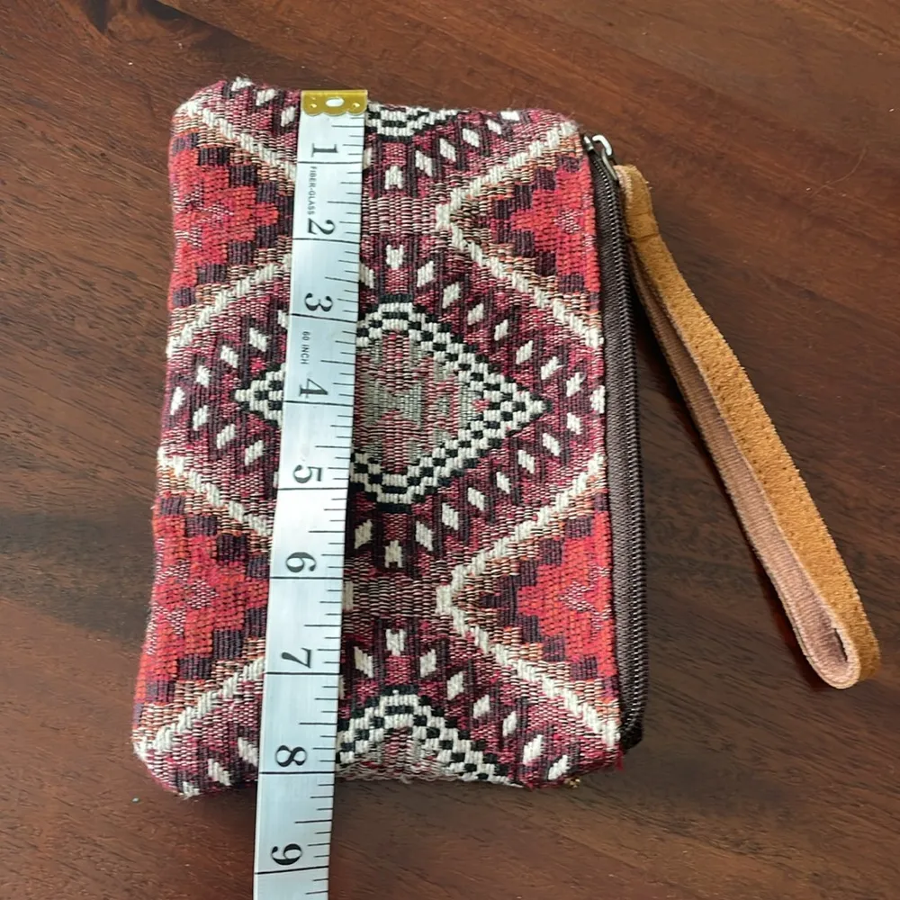 Macchia Di Ruggine Embellished Wristlet Size Small Purple - Image 4