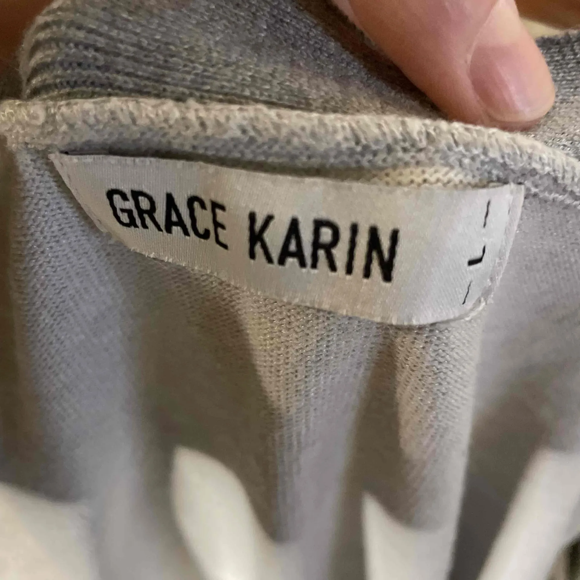 Grace Karin Gray Long Sleeve Button‎ Front Cardigan Sweater Large - Image 4