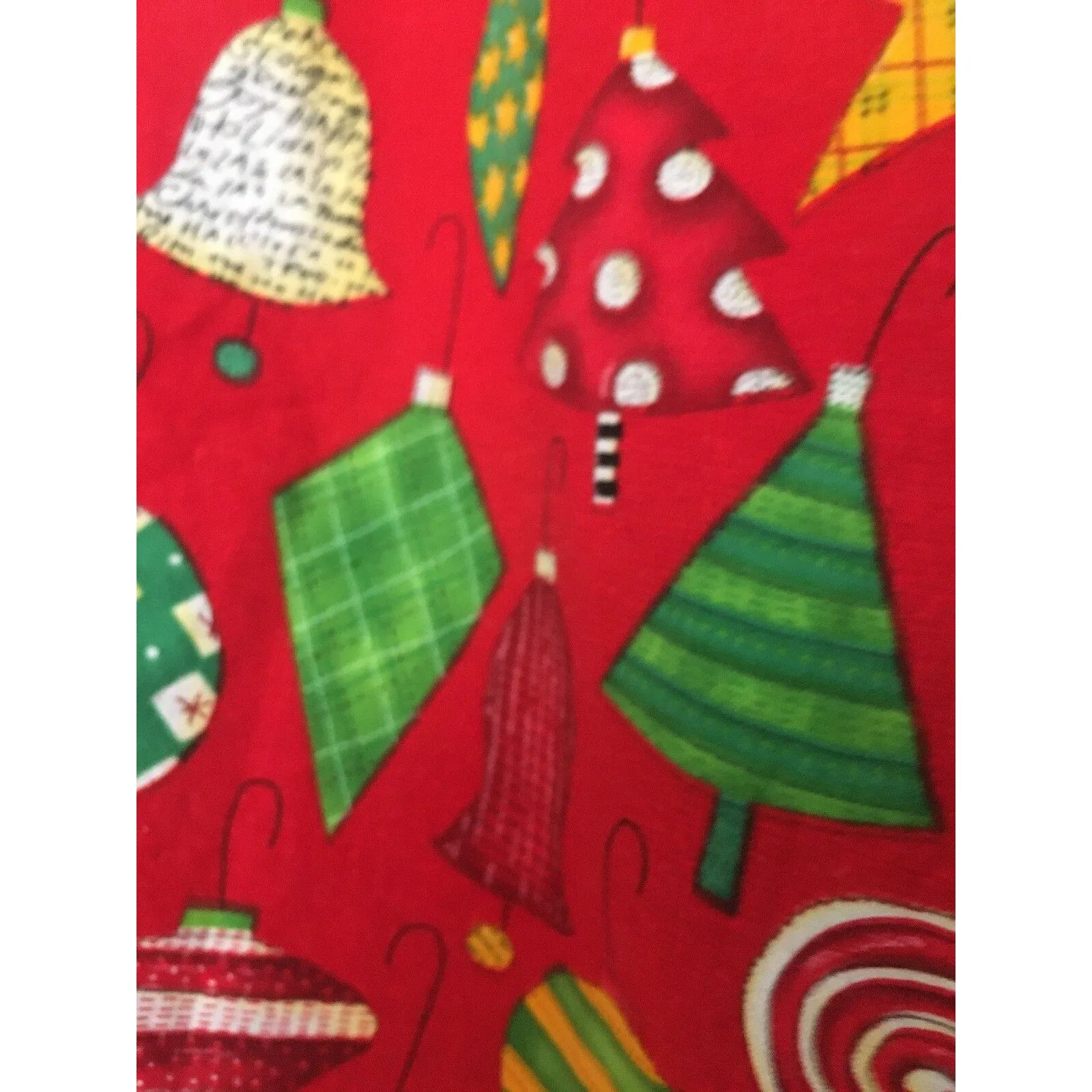 Peaches Women's Christmas Holiday Theme Scrub Top Nurse Medical Size L Size L - Image 7