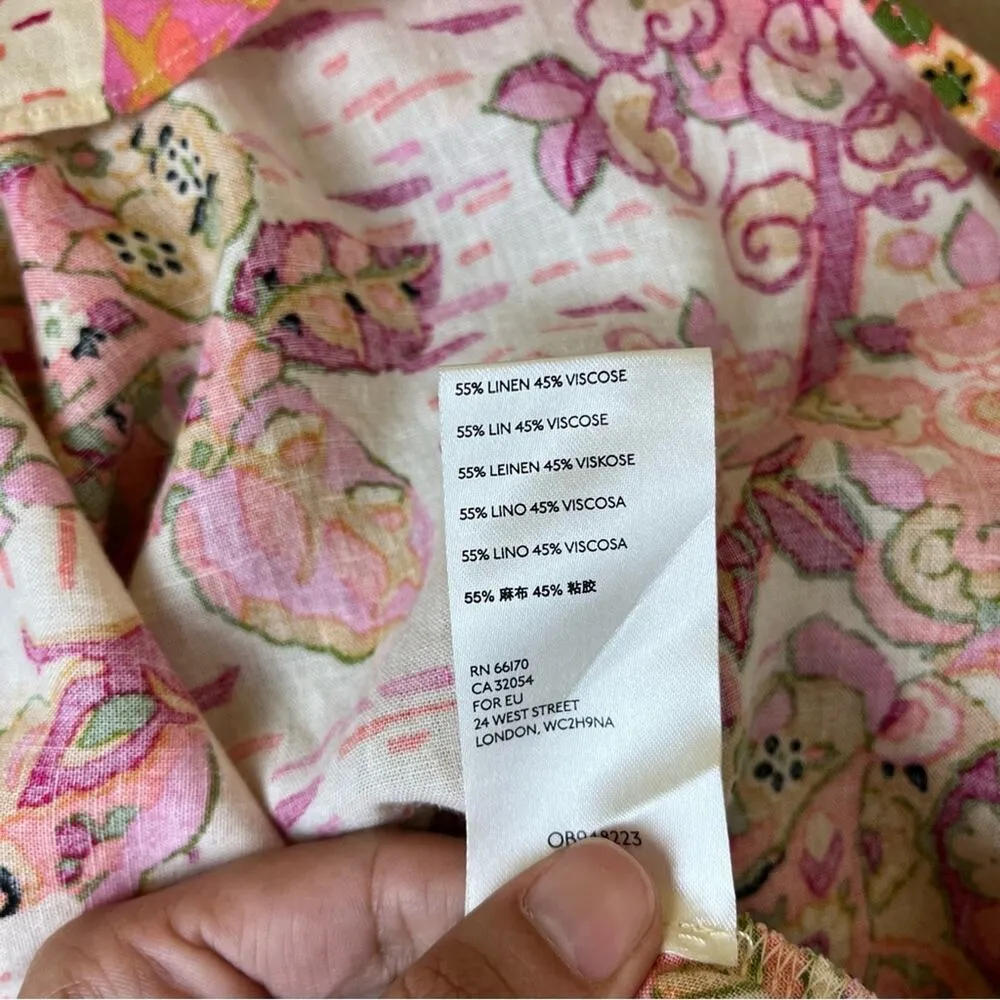 Free People Summer In Tulum Mini Dress in Pink Small - Image 8