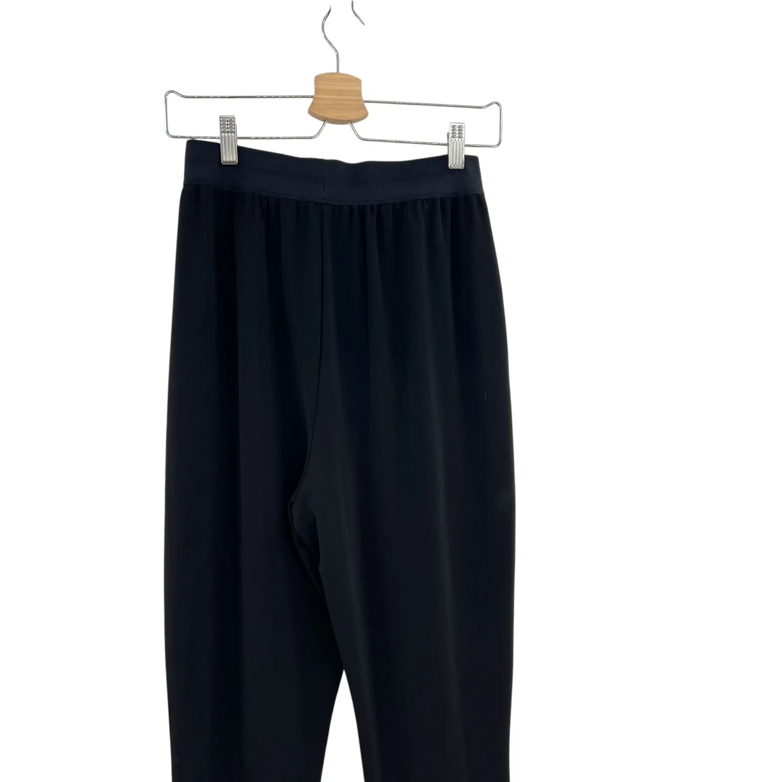 Cinq a Sept Shana Jersey Pants Drapey Front Stretch Black Size Small‎ - Image 10