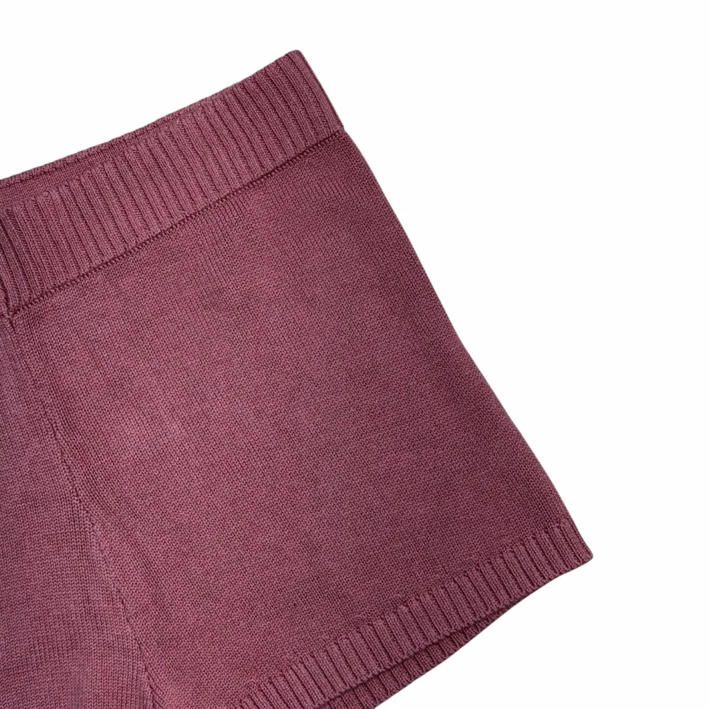 525 Desert Rose Knit Lounge Shorts Womens Large - Image 3