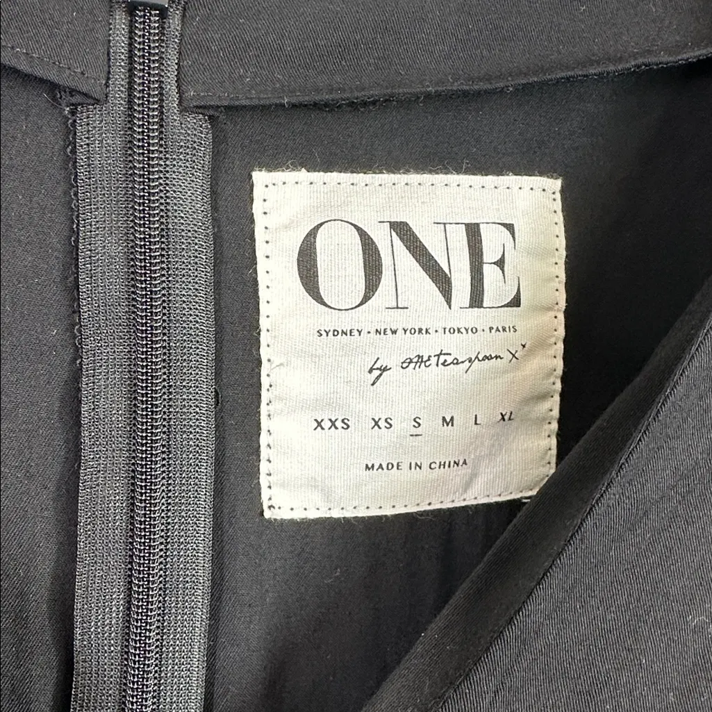 One Teaspoon black Pricilla romper size small - Image 5