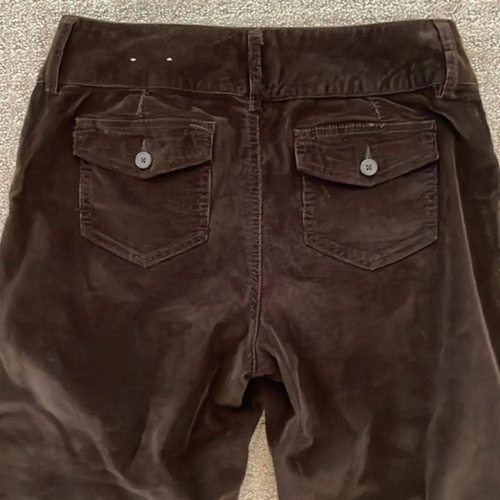 a.n.a Brown Corduroy Cropped Pants - Image 4