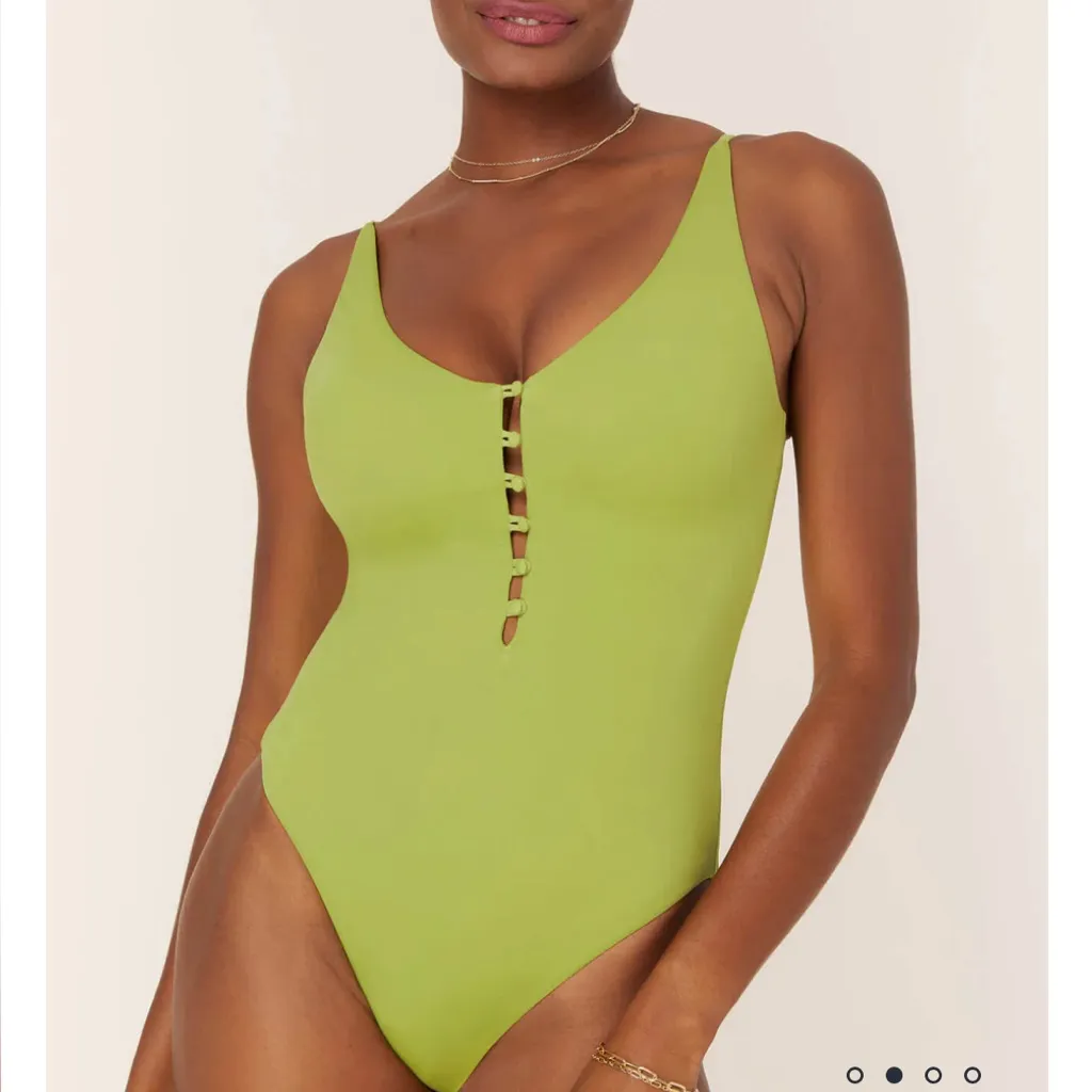 Andie The Milos One Piece LT Swimsuit avocado green size M tall NWT FLAW - Image 8