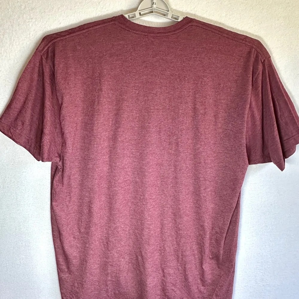Tultex Fall Graphic T Shirt Tee Women's 3XL Burgundy Soft Harvest Leaves Autumn - Image 3