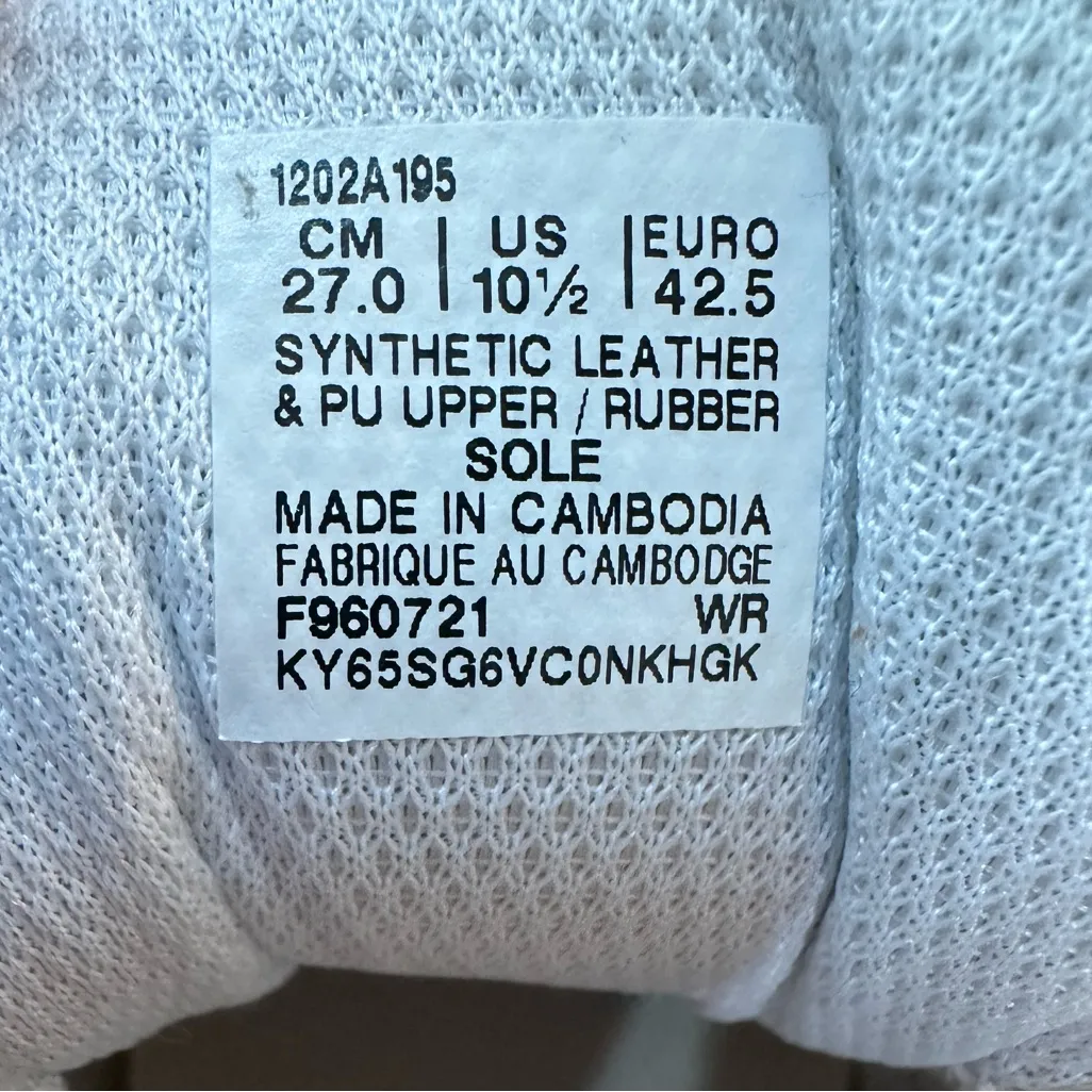 ASICS Japan Iridescent Sneakers Women’s 10.5 NWOT Silver Holographic - Image 13