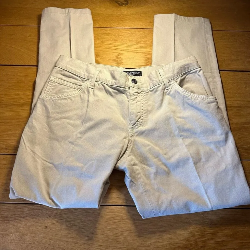 Dolce & Gabbana khaki pants 14 (10) - Image 2