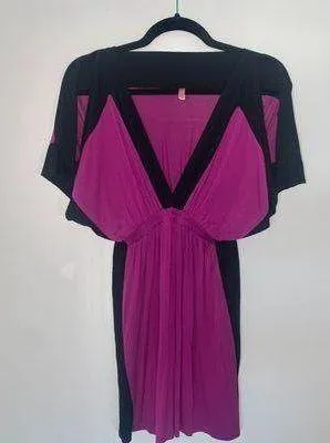Color Block Cold Shoulder Dress - Image 3