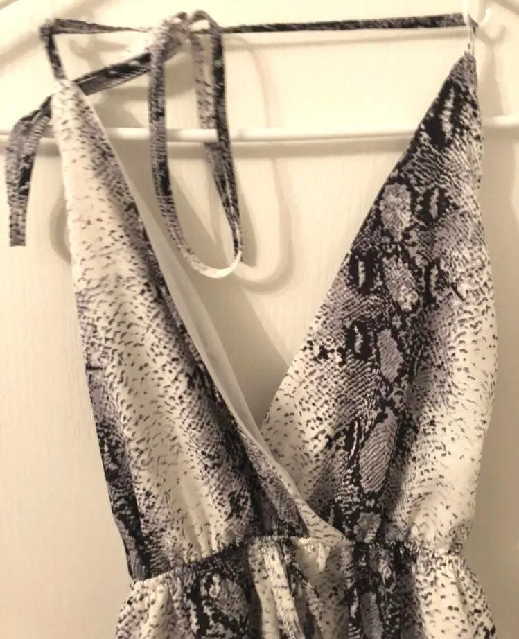 Snakeskin Romper Multiple - Image 2