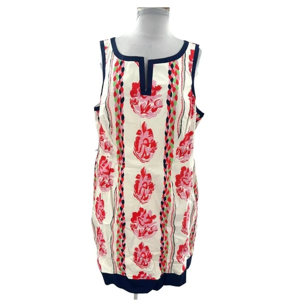 ModCloth featured leader floral rope print dress sz 2X - Image 9