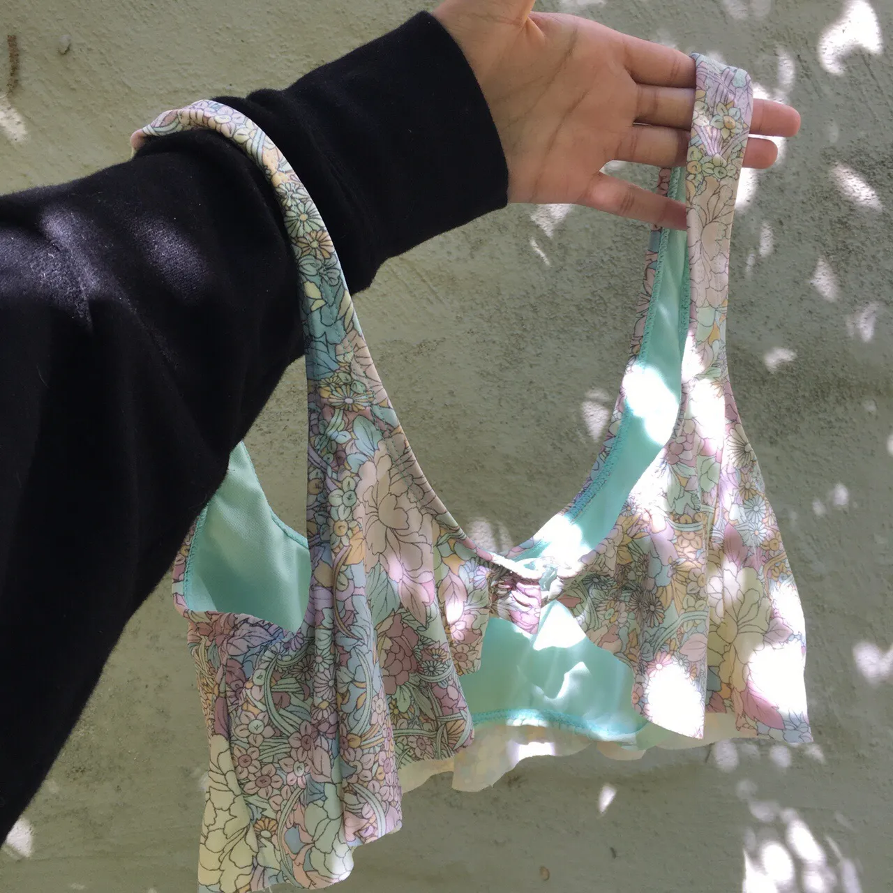 Floral Bikini Top - Image 3