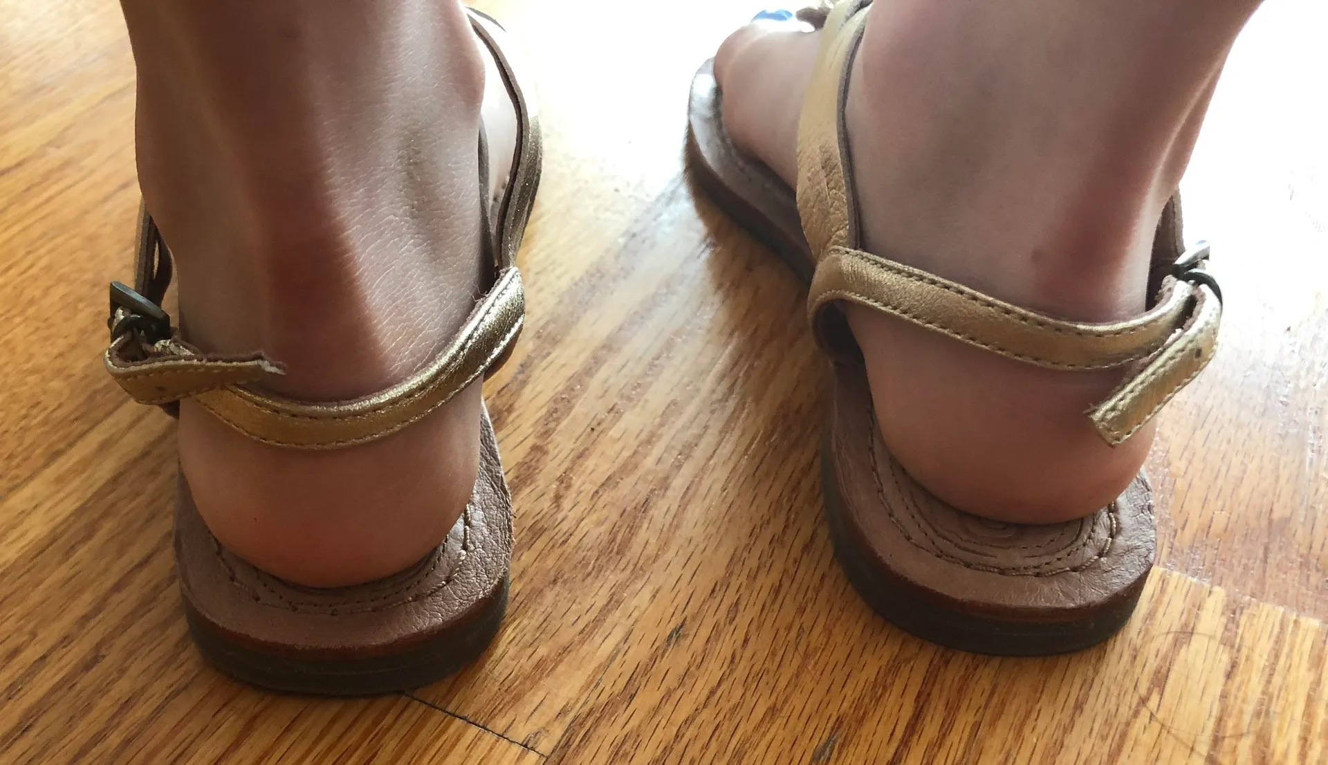 Gold Sandals - Image 2