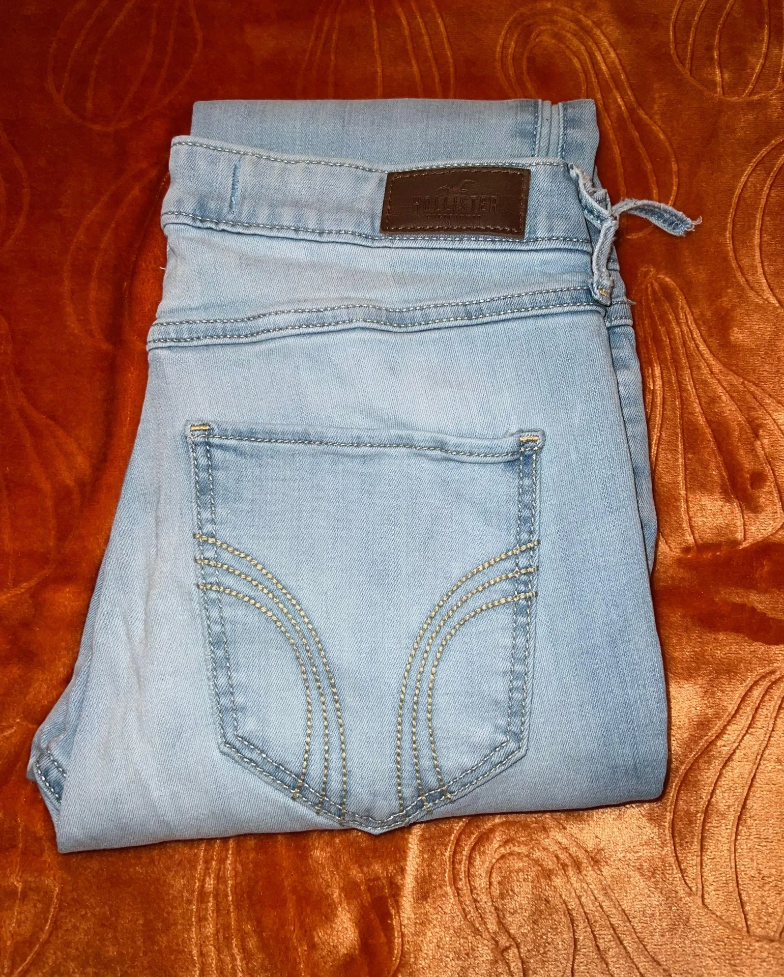 High Waisted Skinny Jeans - Image 2