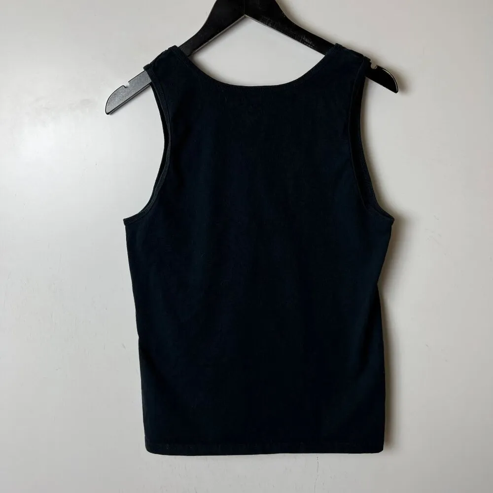 Ice Cube Darker Days Rap Tank Top Vintage Y2K Black Small S Graphic Shirt Solid - Image 3