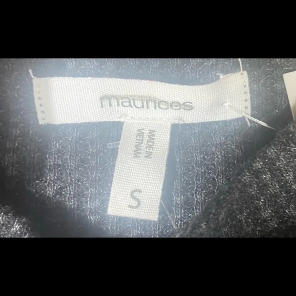 Maurices Mockneck Fair Isle Mixer Tee Sweater. size Small - Image 3