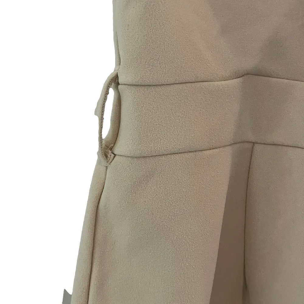 Cache Cache Women’s Cream Sleeveless Jumpsuit Size 40 - Image 2