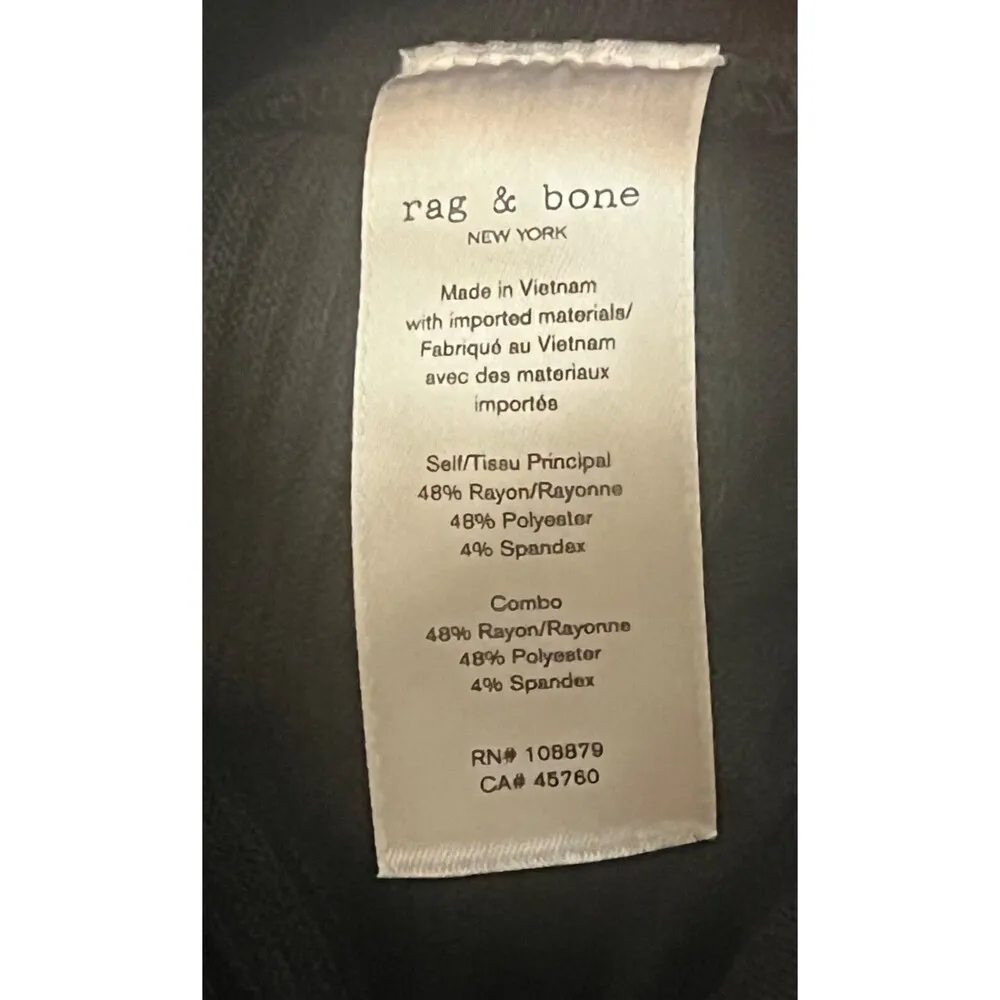 Rag and Bone The Knit Rib Jogger Black Size XS - Image 7