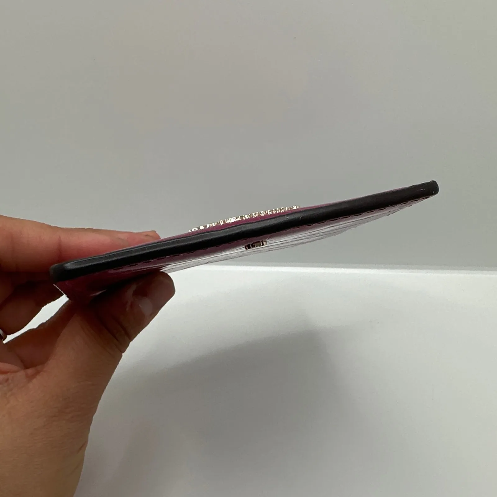 Kate Spade  New York Sylvia Croc-Embossed Card holder - Image 3