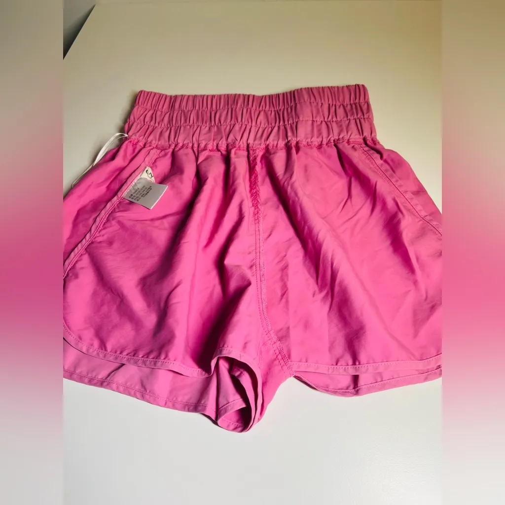 Aerie Bright Pink Athletic Shorts - Image 4