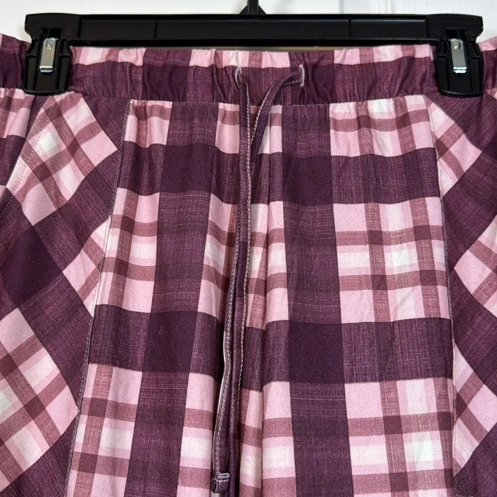 Lucky Brand Pink Plaid Pocket Sleep Pajajma Pants Size Small NWOT #5797 - Image 6
