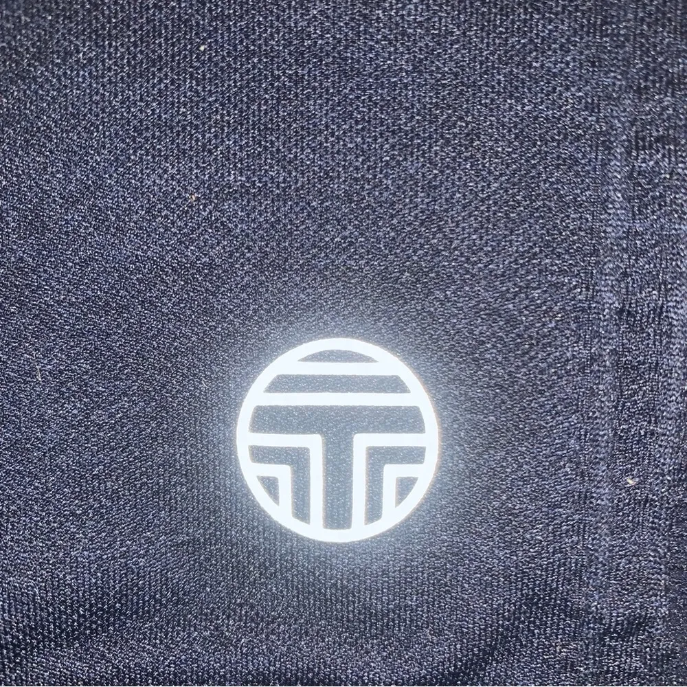 Tory Burch Sport Crop Leggings Navy Blue Size XS - Image 5