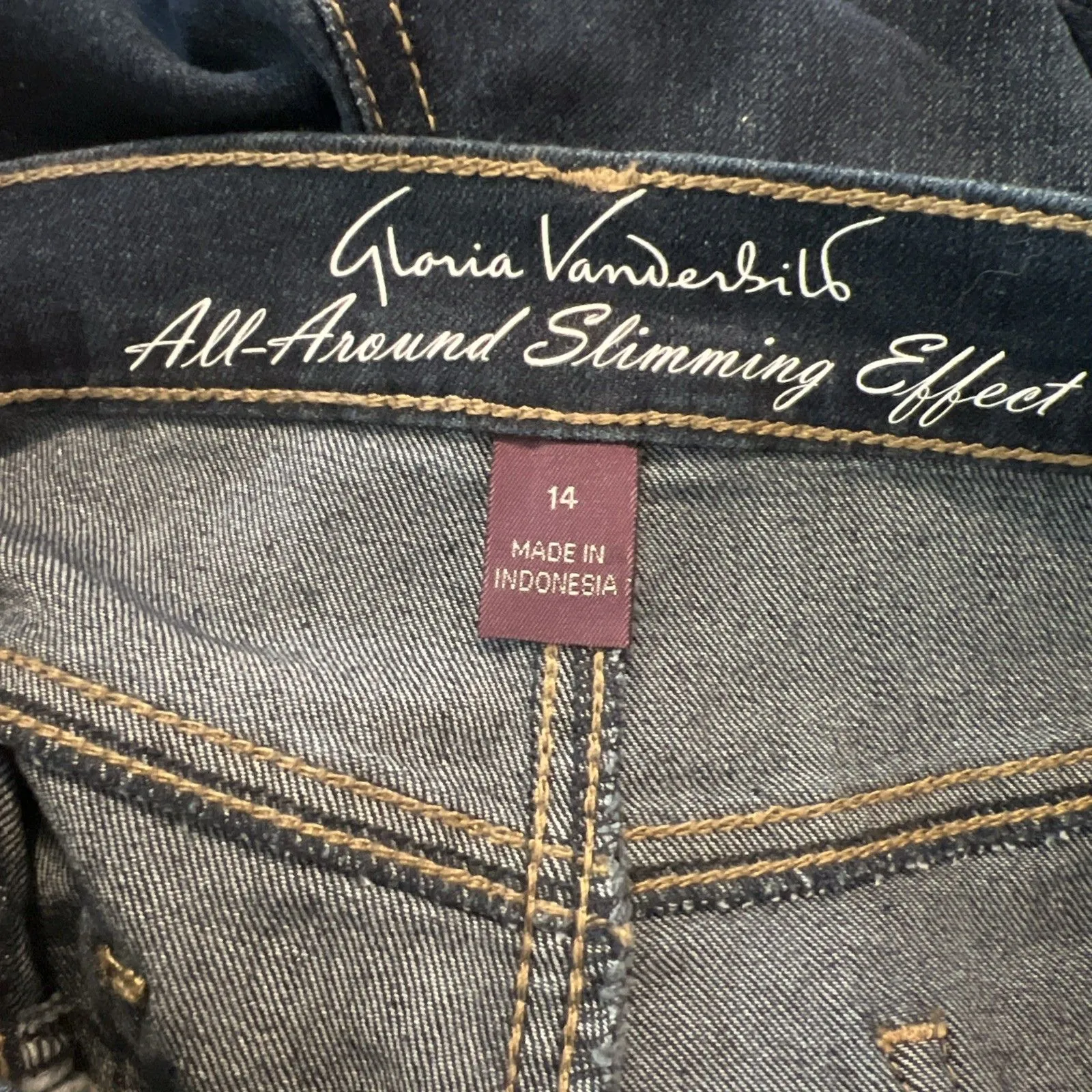 Gloria Vanderbilt Jeans Shorts 14 Slimming Amanda - Image 3