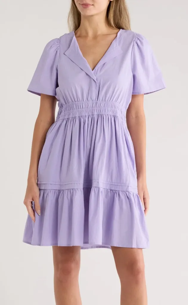 StichdropChic raspberry color Skater Dress Pink - Image 2