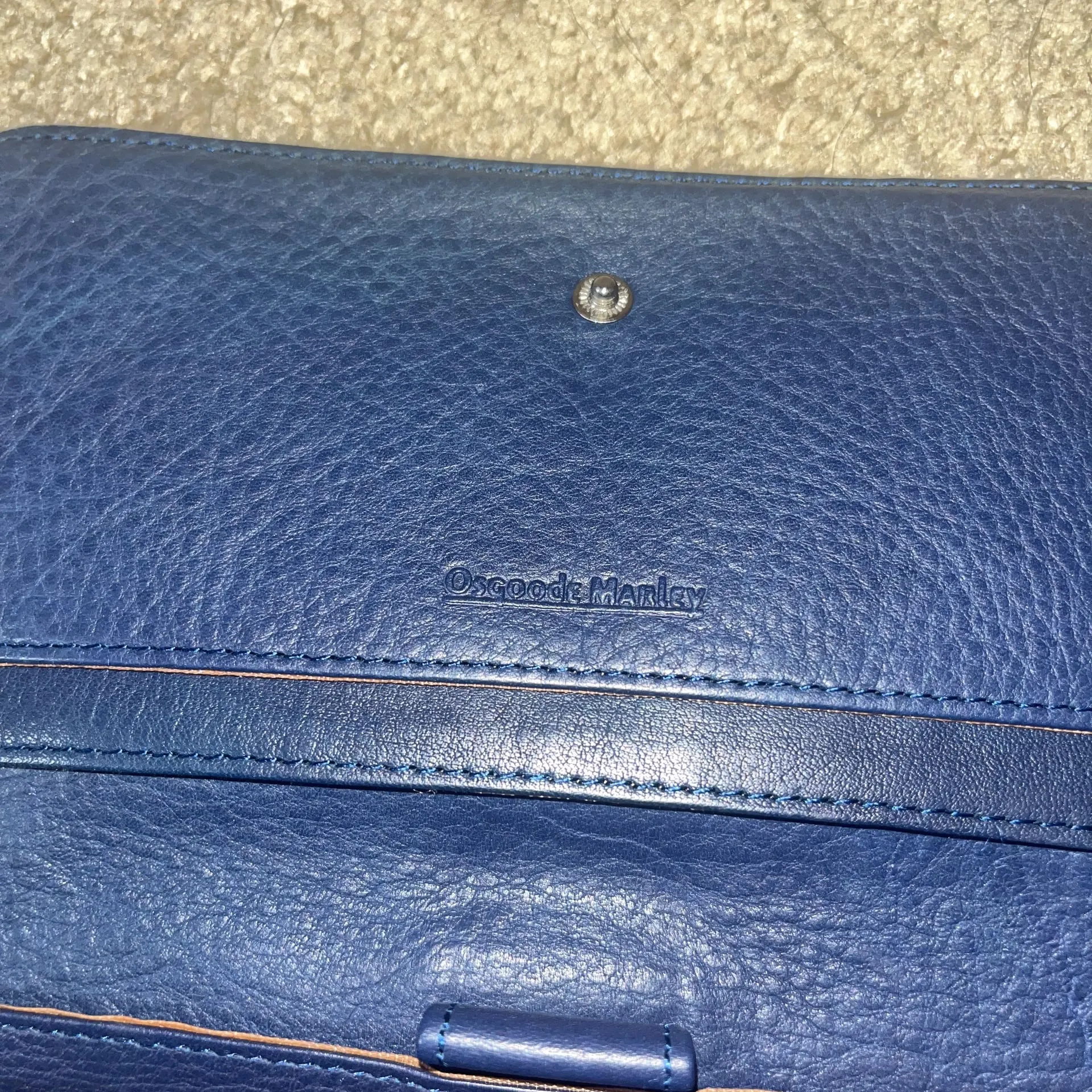 Osgoode Marley RFID Card Case Wallet Blue - Image 3