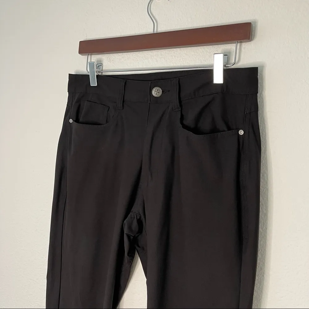 Swiss Tech women outdoors water resistant straight legs black pants 30x32 Size 30 - Image 4