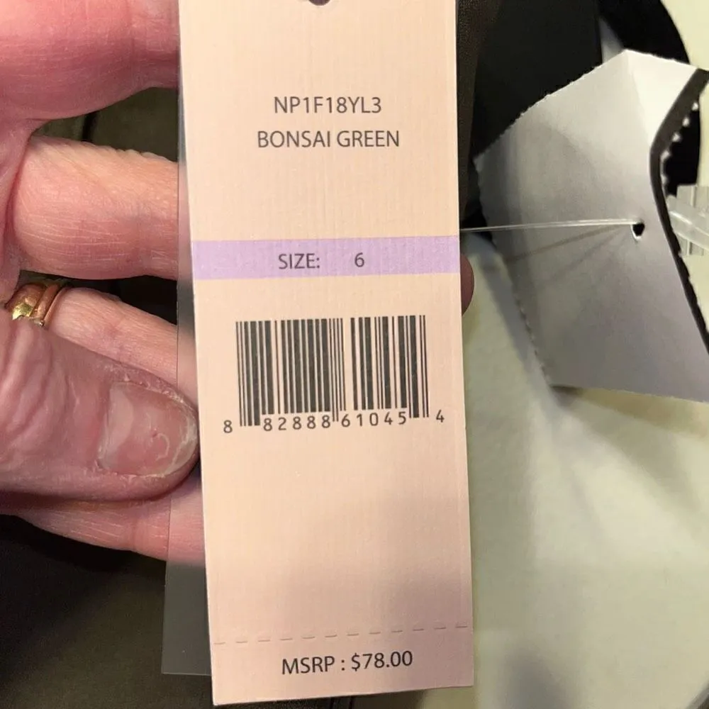 Nannette Lapore bonsai green pants 6 NWT‎ - Image 3