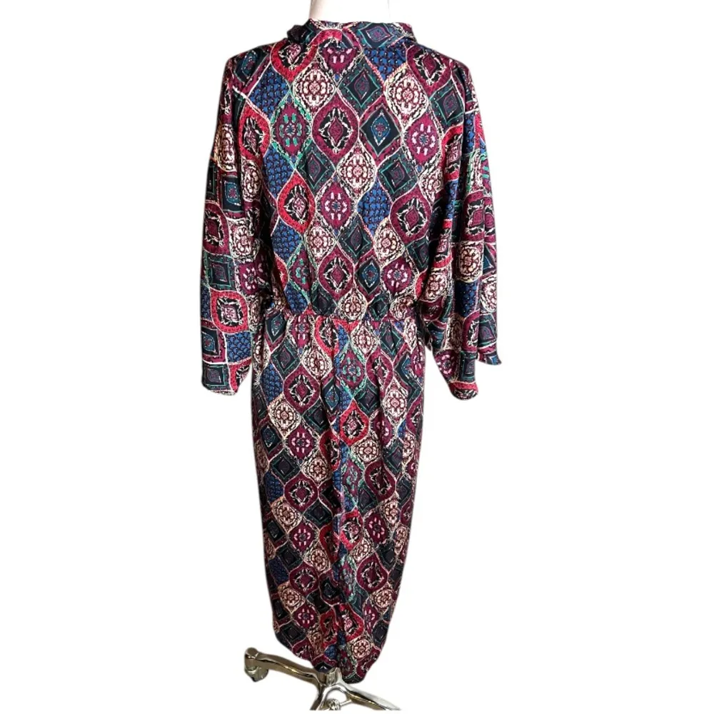 Anthropologie Miska Kimono Sleeve Midi Dress Kaftan Sz M - Image 3