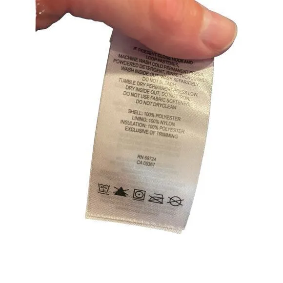 Columbia Bright Sky Blue‎ Women's Quilted Puffer Vest w/ Full Zipper & Collar XL - Image 9