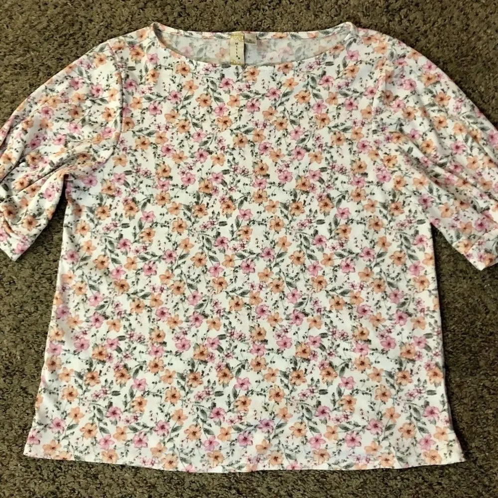 Misia Floral Blouse Womens M Used Size M - Image 16