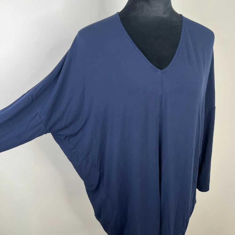 J. McLaughlin Dolman Sleeve Stretch Jersey Knit Modal Blend Top - Image 3