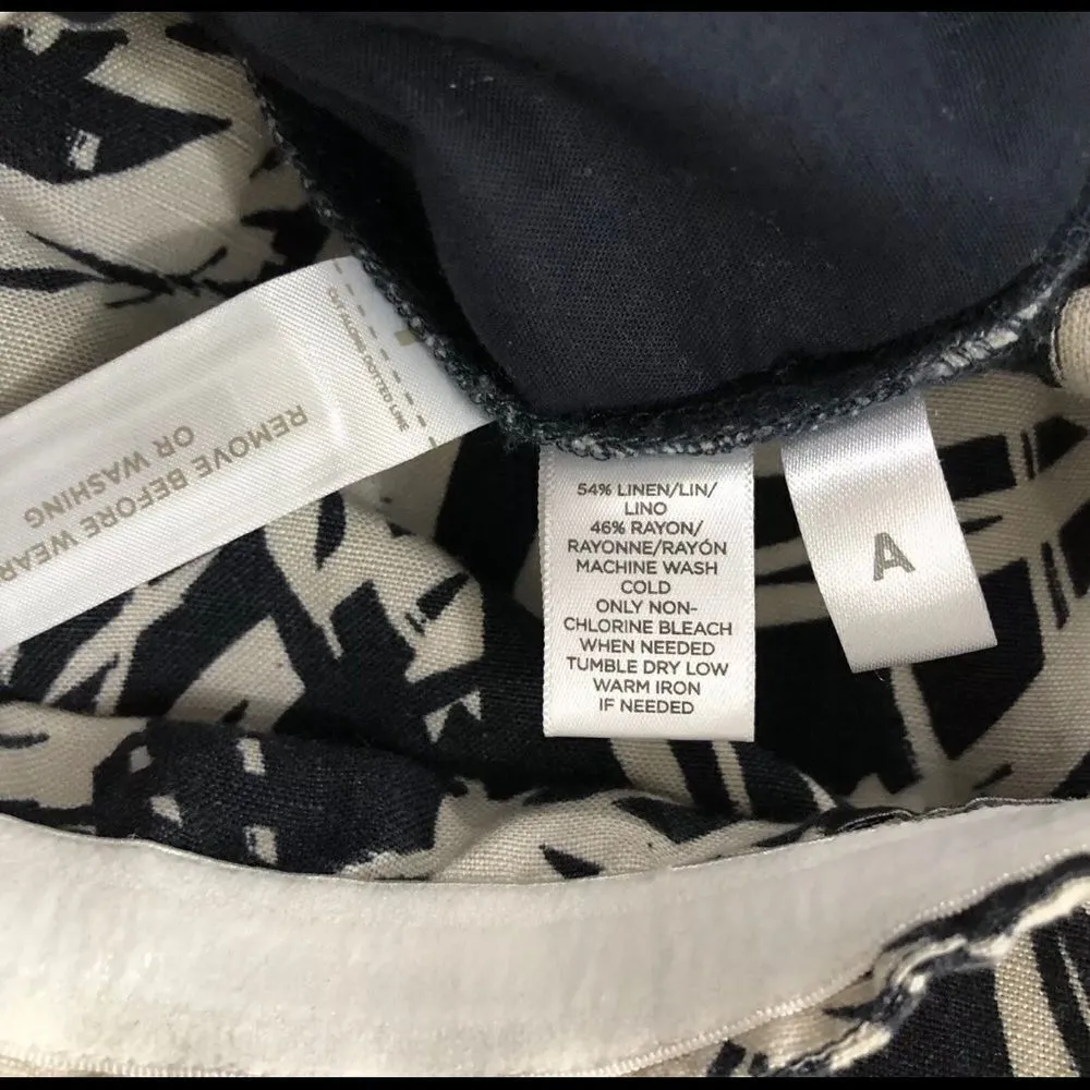 LOFT Jungle Fever Strapless Black Jumpsuit 2 - Image 10